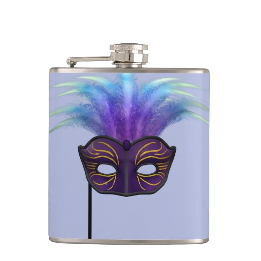 Masquerade Flachmann (Vorderseite)