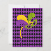 Masquerade Gala Einladung (Rückseite)