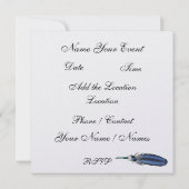 Masquerade - Gala Event - SRF Einladung (Rückseite)