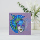 Masquerade - Gala Event - SRF Einladung (Stehend Vorderseite)