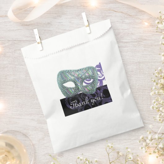 Masquerade Geschenktütchen (Ausgeschnitten)