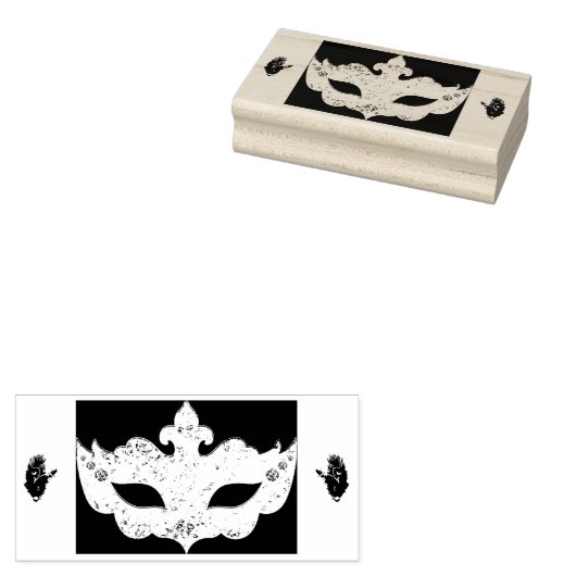 Masquerade Gummistempel (Stempel)