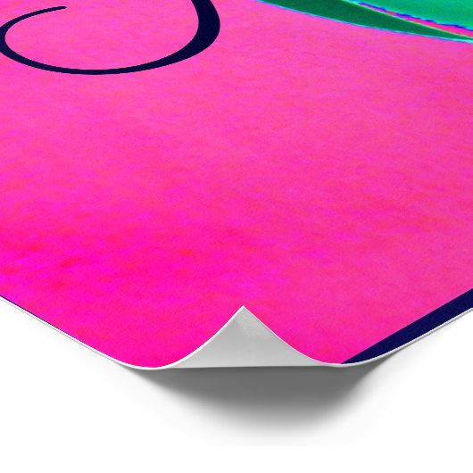 "Masquerade I"-Poster - Anpassbar Poster (Ecke)