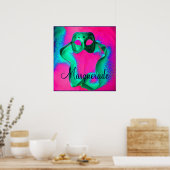 "Masquerade I"-Poster - Anpassbar Poster (Küche)