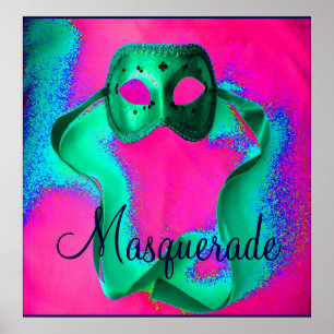 "Masquerade I"-Poster - Anpassbar Poster