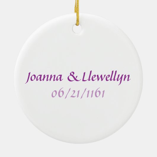 Masquerade im Violett Ornament (Hinten)