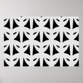 Masquerade in Schwarz & Silber Poster (Vorne)