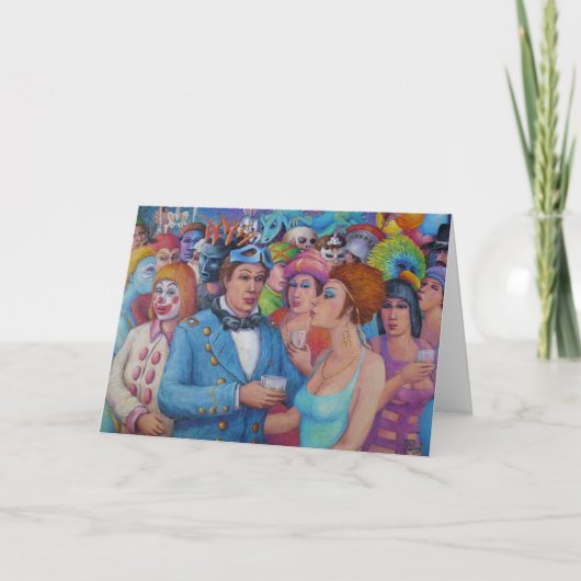 Masquerade Karte (Vorderseite)