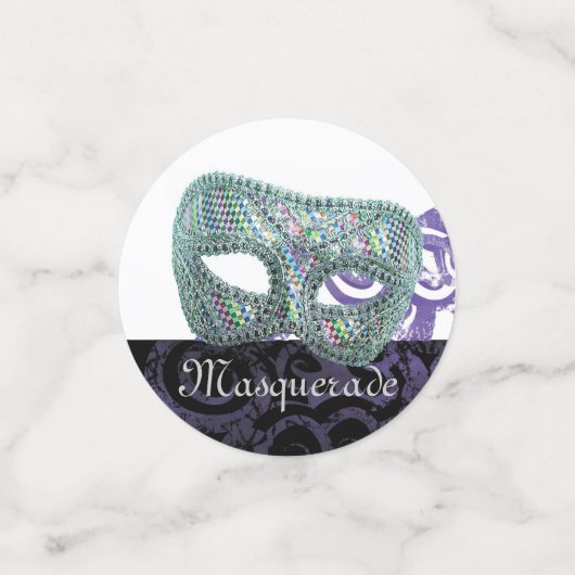 Masquerade Konfetti (Klein Vorderseite)