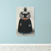 Masquerade Kostüm im Stil von Henri III (Colo Leinwanddruck (Insitu (Holzboden))