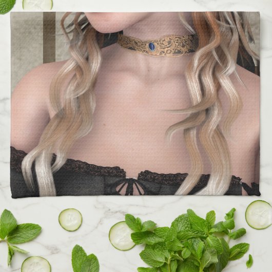 Masquerade Küchentuch (Gefaltet)