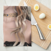 Masquerade Küchentuch (Viertel Falte)