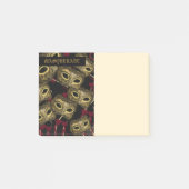 MASQUERADE-KUNST POST-IT KLEBEZETTEL (Vorderseite)