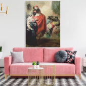 Masquerade Leinwanddruck (Insitu (Wohnzimmer))