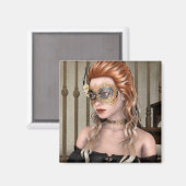 Masquerade Magnet (Vorderseite/Rückseite)