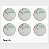 Masquerade Mailing Label Stickers (Blatt)