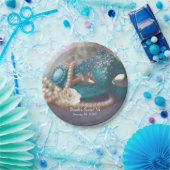 Masquerade Mask & Pearls Rainbow Party Teller (Party)