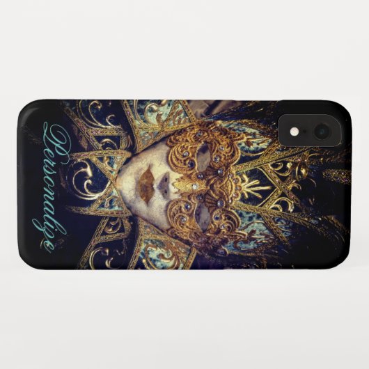 Masquerade Maske Viktorianisch elegant gotisch Case-Mate iPhone Hülle (Rückseite (Horizontal))