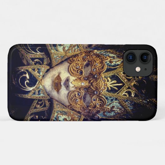 Masquerade Maske Viktorianisch elegant gotisch Case-Mate iPhone Hülle (Rückseite (Horizontal))