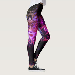 Masquerade Maske Viktorianisch elegant gotisch Leggings