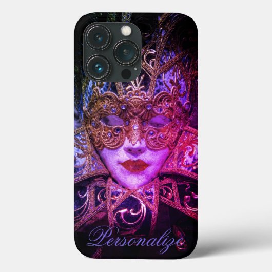 Masquerade Maske Viktorianisch elegante Gotik schw Case-Mate iPhone Hülle (Rückseite)