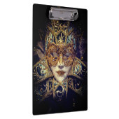 Masquerade Maske Viktorianisch elegante gotische S Klemmbrett (Rechts)