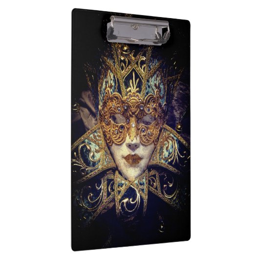 Masquerade Maske Viktorianisch elegante gotische S Klemmbrett (Rechts)