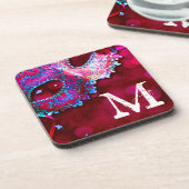 Masquerade Maskenkostüm Hal Monogram Drink Unterse Getränkeuntersetzer (Linke Seite)