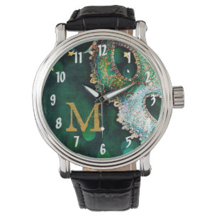 Masquerade Maskenkostüm Halloween Mardi Gras Watch Armbanduhr