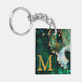 Masquerade Maskenkostüm Halloween Mardi Schlüsselk Schlüsselanhänger (Vorderseite links)