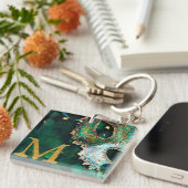 Masquerade Maskenkostüm Halloween Mardi Schlüsselk Schlüsselanhänger (Vorderseite rechts)