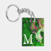 Masquerade Maskenkostüm Halloween Mardi Schlüsselk Schlüsselanhänger (Vorderseite links)