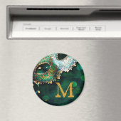 Masquerade Maskenkostüm Monogram Initial Magnet (In Situ (Geschirrspüler))