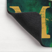 Masquerade Maskenkostüm Monogram Initial Mouse Pad Mousepad (Ecke)