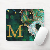 Masquerade Maskenkostüm Monogram Initial Mouse Pad Mousepad (Mit Mouse)