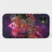 Masquerade Masquerade Schönes lila Rosa Case-Mate iPhone Hülle (Rückseite (Horizontal))