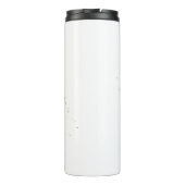 Masquerade Motif Sweet 16 Blue Gold ID1032 Thermosbecher (Rückseite)