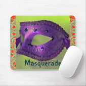 "Masquerade"-Mousepad - benutzerdefinierbar Mousepad (Mit Mouse)