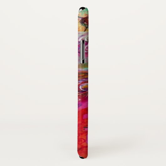 MASQUERADE NACHT / LADY MIT SCHWARZEM KATZMONOGRAM Case-Mate iPhone HÜLLE (Hinten/Rechts)