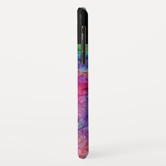 MASQUERADE-NACHT-VIOLINIST UND OWL-Monogramm Case-Mate iPhone Hülle (Hinten/Links)