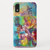 MASQUERADE NIGHT / CARNIVAL DANCE MONOGRAMM Case-Mate iPhone HÜLLE (Rückseite)