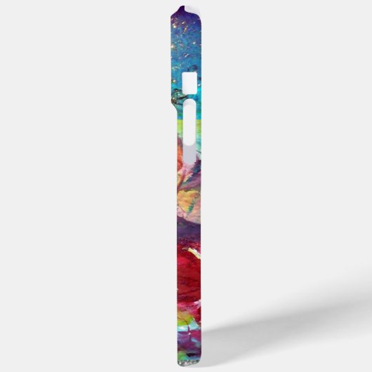 MASQUERADE NIGHT / CARNIVAL DANCE MONOGRAMM Case-Mate iPhone HÜLLE (Rückseite / Links)