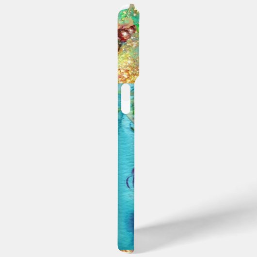 MASQUERADE NIGHT / CARNIVAL DANCE MONOGRAMM Case-Mate iPhone HÜLLE (Rückseite / Rechts)