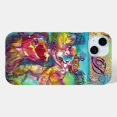 MASQUERADE NIGHT / CARNIVAL DANCE MONOGRAMM Case-Mate iPhone HÜLLE (Rückseite (Horizontal))