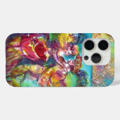 MASQUERADE NIGHT / CARNIVAL DANCE MONOGRAMM Case-Mate iPhone HÜLLE (Rückseite (Horizontal))