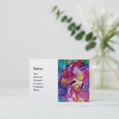 MASQUERADE NIGHT Music, Deco, Theater Artist Visitenkarte (Stehend Vorderseite)