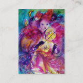 MASQUERADE NIGHT Music, Deco, Theater Artist Visitenkarte (Rückseite)