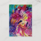 MASQUERADE NIGHT Music, Deco, Theater Artist Visitenkarte (Rückseite)