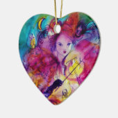 MASQUERADE NIGHT / MUSIK CLOWN KERAMIKORNAMENT (Links)