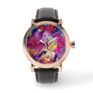 MASQUERADE NIGHT / Venezianische Karnevalsmasken Armbanduhr